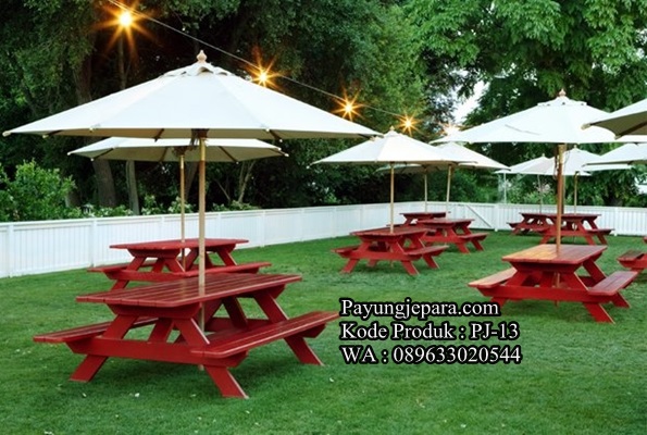 PJ-13 Jual Payung Café Dengan Meja Model Minimalis