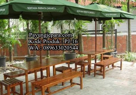  Meja  Payung Cafe  Minimalis  Payung Jepara